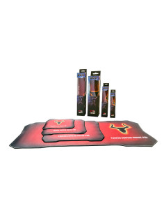 TAURUS V1 S MousePad Gaming Black, Red (25x210)mm 2