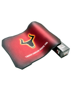 TAURUS V1 M Gaming mouse pad Black, Red (320x270)mm 2