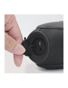 Portable Speaker Stereo Waterproof IPX5 Black 10W MicroSD, MP3 Player, Microfono 2
