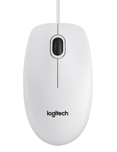 B100 Optical Combo Mouse White