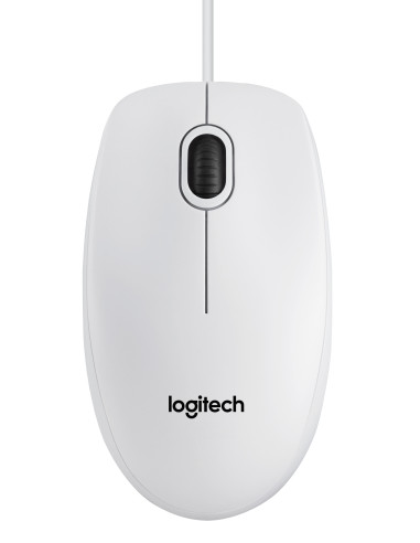 B100 Optical Combo Mouse White
