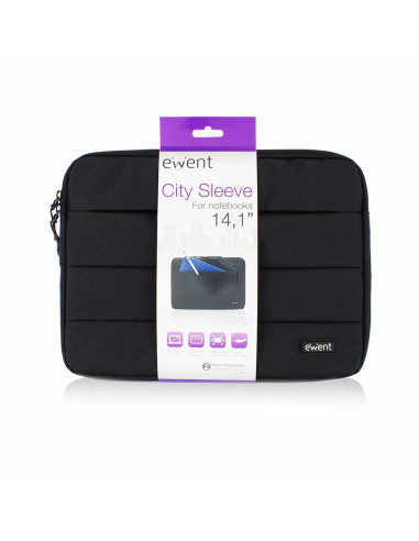 14.1" Cover Black City Sleeve