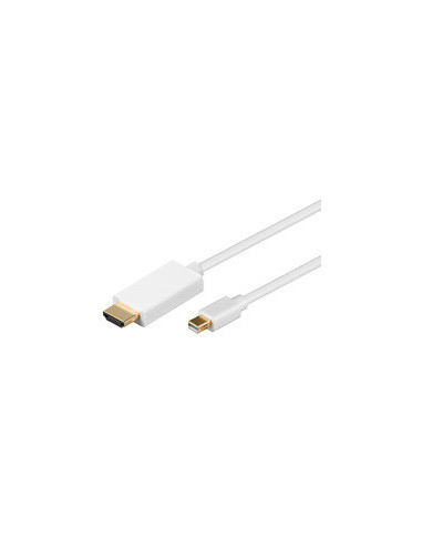 2,00 mt Cavo MiniDisplayPort - HDMI bianco