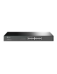 16-Ports Unmanaged Gigabit Ethernet (10/100/1000) 1U Black