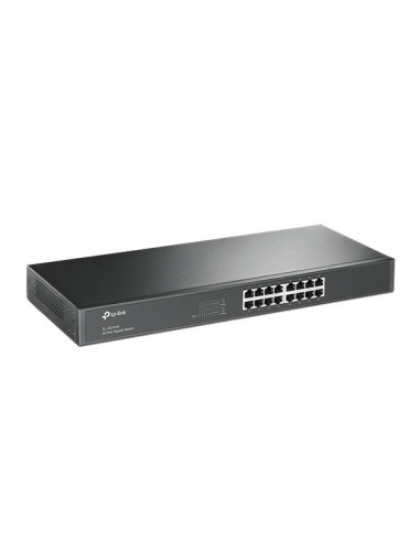 16-Ports Unmanaged Gigabit Ethernet (10/100/1000) 1U Black