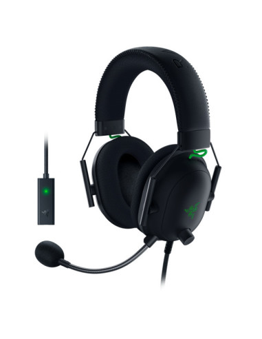 Blackshark V2 Headset Wired Head-band Gaming Black, Green