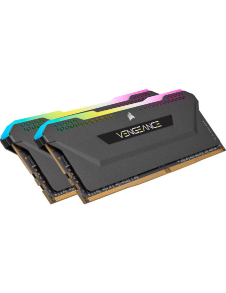 16GB (2x8GB) Vengeance RGB Pro SL 3600MHz Black RGB