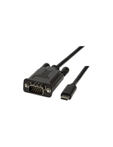 1,80 mt cavo USB-C 3.2 Gen to VGA, nero