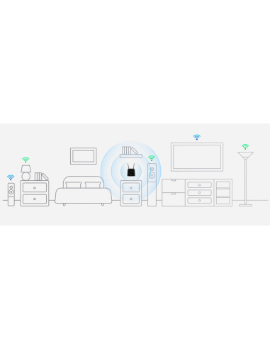 Router Wi-Fi AC1200 4G LTE Cat7