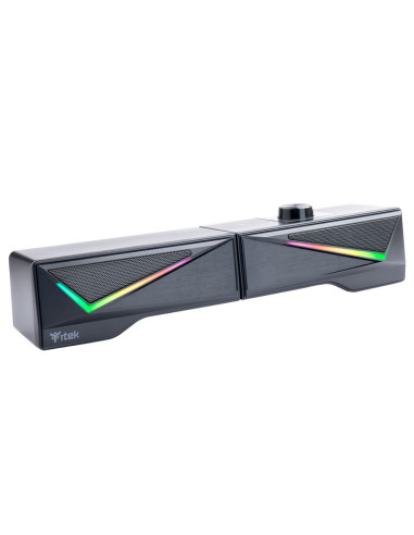 S101 Soundbar Speaker 10W Black RGB Wired & Wireless