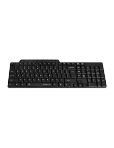 Keyboard USB QWERTY Italian Black