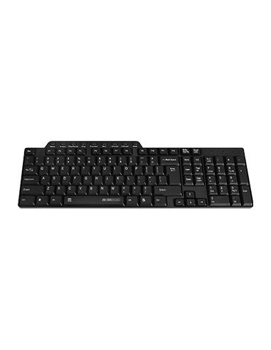 Keyboard USB QWERTY Italian Black