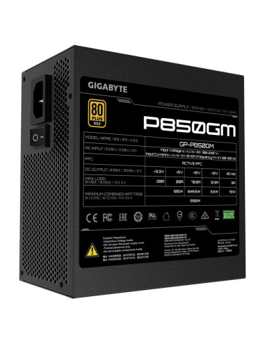 850W P850GM 80 PLUS Gold Fully modular