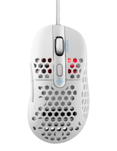 Lightweight Gaming Mouse White 65gr 400-6400 DPI