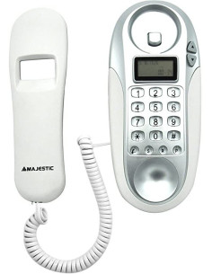 Telefono a Filo con Display, Bianco 2