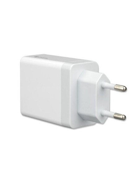 Alimentatore parete doppio USB-C PD 18W USB-A 12W