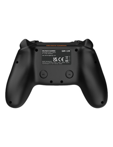Gaming Controller Black Bluetooth USB Gamepad Analogue Android, PC, Playstation, Xbox, iOS