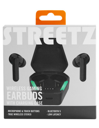 Earphones TWS In-ear Calls/Music USB Type-C Bluetooth Black/Green