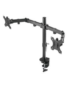 Dual Monitor Desk Arm 13-32 inch screens Black