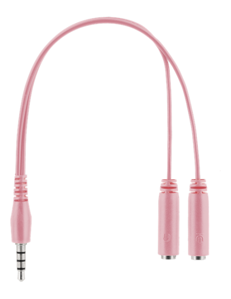 Over-ear Gaming Headset Pink