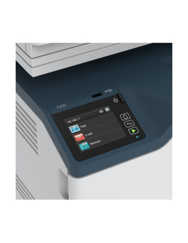 C235 A4 22ppm Wireless Copy/Print/Scan/Fax Multifuzione Colori Mobile Ready Apple AirPrint, Chromebook, Mopria, WI-FI and Wi-Fi