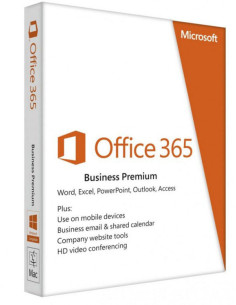 Office 365 Business Premium 1 licenza 5 dispositivi 1 anno ITA (Word, Excel, Outlook, Access, PowerPoint, Publisher, OneDrive, 