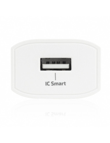 12W Caricatore 1xUSB A da 2.4A Bianco