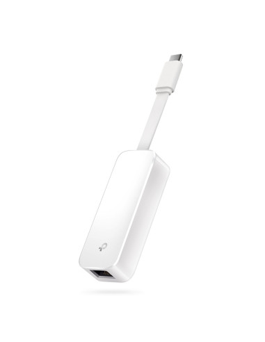 USB Type-C to RJ45 Gigabit Ethernet Network Adapter White
