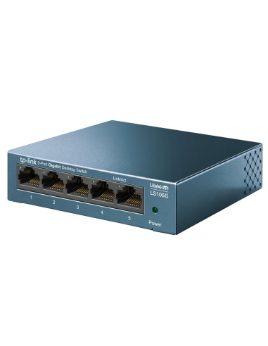 5-Port 10/100/1000Mbps Desktop Network Switch