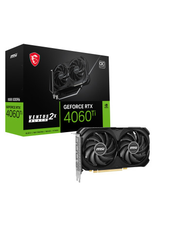 8GB GeForce RTX 4060 Ti VENTUS 2X BLACK 8G OC