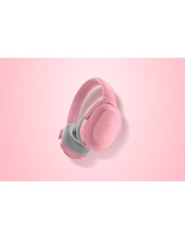 Barracuda - Quartz Wireless Multi-platform Gaming and Mobile Headset Pink/Grey