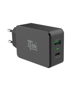 33W Charger Black USB A - USB C Fast charging