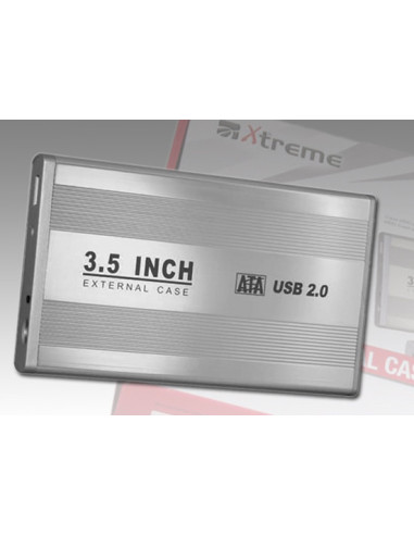 Box Esterno per HDD Aluminium 3.5" SATA