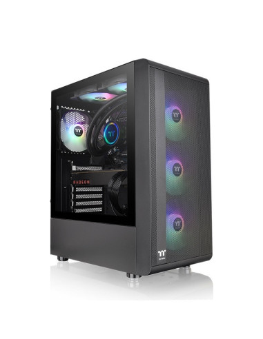 S200 TG ARGB Midi Tower Black