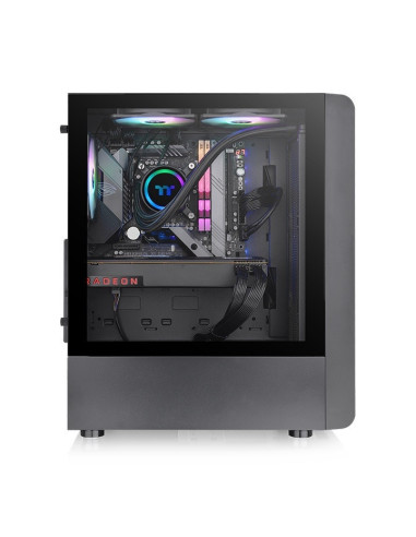 S200 TG ARGB Midi Tower Black