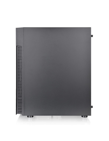 View 200 TG ARGB Midi Tower Black