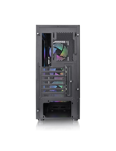 View 200 TG ARGB Midi Tower Black