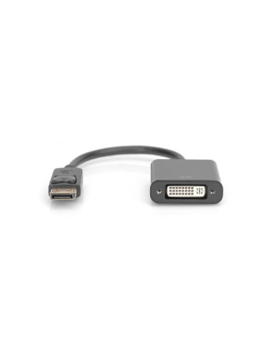 DisplayPort adapter cable, DP - DVI (24 5) M/F, 0.15m