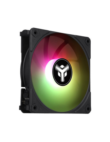 Kit 3x Ventola per case UW12 Black - 12cm, ARGB Sync 5V 3pin, 4pin PWM