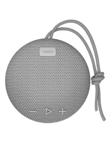 Waterproof BT speaker, TWS, IPX7, 5 W, gray