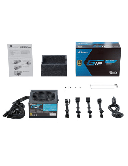 750W G12-GM Semi-modular 80 Plus Gold
