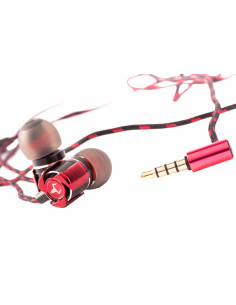 Taurus IE100 Headset Wired In-ear Gaming Black, Red 2