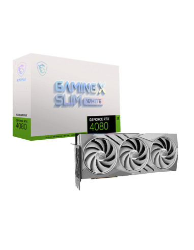 16GB GeForce RTX 4080 GAMING X SLIM WHITE