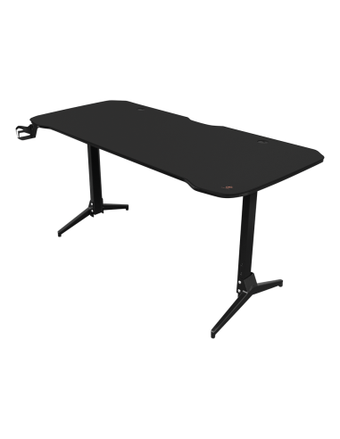 Gaming Table, Black (160x75x70-80)cm