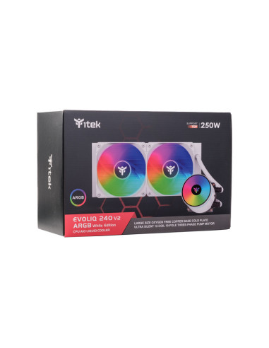EVOLIQ 240 V2 ARGB White Edition