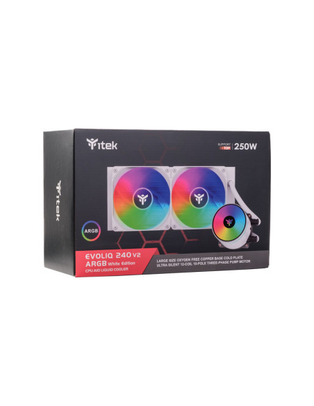 EVOLIQ 240 V2 ARGB White Edition