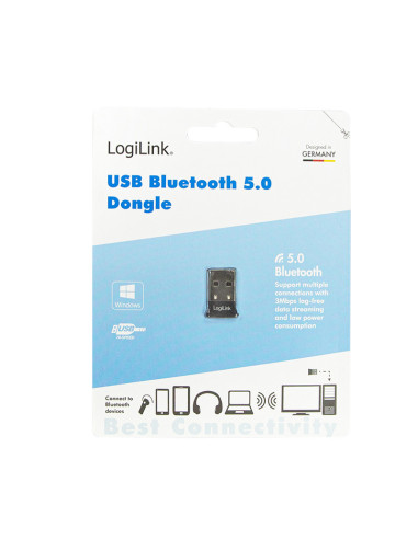 Bluetooth 5.0 adapter, USB-A