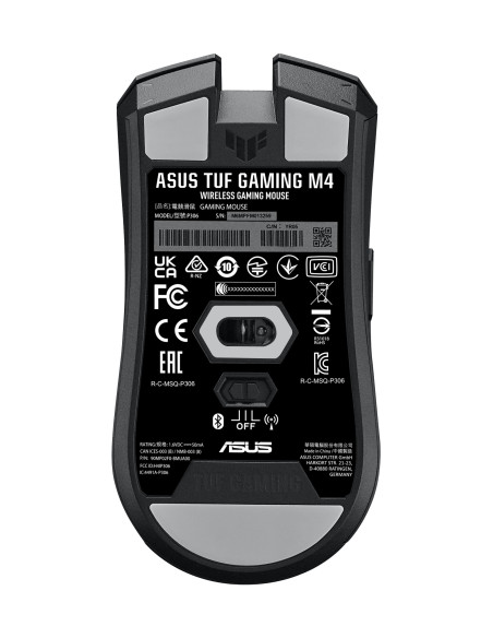 TUF Gaming M4 Wireless mouse Right-hand RF Wireless + Bluetooth Optical 12000 DPI