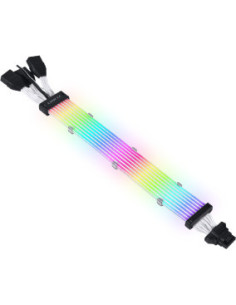 Strimer Plus V2 12VHPWR cavo adattatore LED 335mm Nero, RGB per GPU 600W