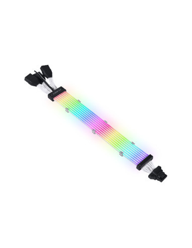 Strimer Plus V2 12VHPWR cavo adattatore LED 335mm Nero, RGB per GPU 600W
